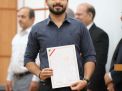گزارش تصویری مراسم تجلیل از دانشجویان نمونه